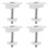 4 Pcs Bed Railing Battery Panel Installation Clamp Bracket Solar Clip 1
