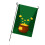 St. Patrick's Day Flagge, Irische Gartenflagge, doppelseitig, 27 x 36 4