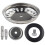 Premium Kitchen Sink Strainer Replacement Waste Plug Basin Drain Filter Steel 2