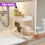 GEEZY GEEZY 2 Tier Under Sink Organiser Pull Out Sliding Cabinet Bathroom Storage Kitchen 6