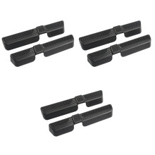 6Pcs Black Air Vent Covers for Car ABS Material Durable Self-Adhesive
