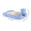 2Pièces Plateau Dîner Fibre Bambou Durable 2