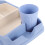 2Pièces Plateau Dîner Fibre Bambou Durable 7