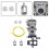 Carburetor Kit for 360 BT 65.6cc Backpack Leaf Blower 6