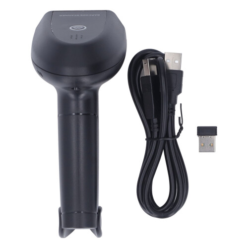 1D 2.4G Wireless Red Light Barcode Scanner 2000mAh 2