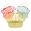 3 Pcs Small Plastic Baskets Organizer with Handle Handles Hamper Travel 5