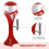 Beverage Dispensing Tower Shape 1Set 3.2In Diameter 5