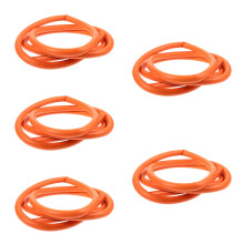 5Pcs Durable Sponge Cable Tubes Orange Derailleur Housing for Bikes