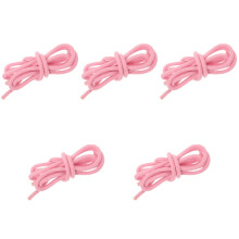 5Pcs Cotton Gymnastics Rope Pink Portable Training Rope for Gym