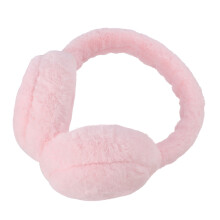 Pink Plush Ear Warmers Warm Earmuffs Durable Winter Accessories