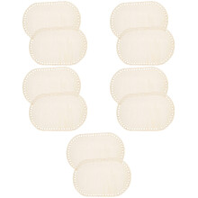 10Pcs Ivory Handicraft Bag Base Wooden Crochet Purse Bottom Shaper