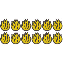 12Pièces Absorbeurs De Choc Tennis Silicone Pour Raquette Pro