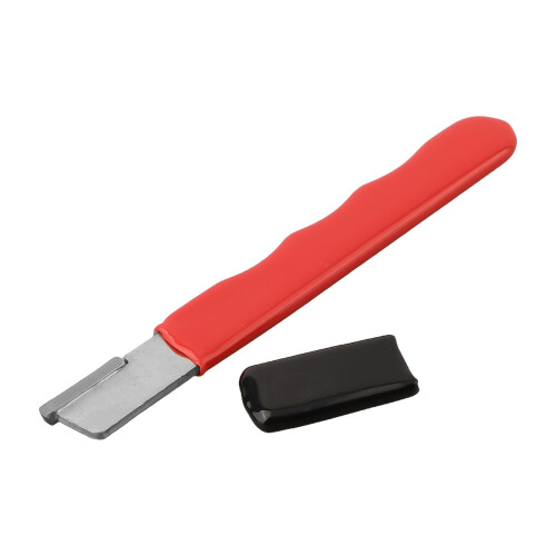 2pcs Professional Kitchen Stone Sharpener Double-sided Scissors Shears Quick Sharpening Stone Sharpener With Lid Pocke Outdoor, Red 1