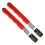 2pcs Professional Kitchen Stone Sharpener Double-sided Scissors Shears Quick Sharpening Stone Sharpener With Lid Pocke Outdoor, Red 6