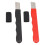 2pcs Professional Kitchen Stone Sharpener Double-sided Scissors Shears Quick Sharpening Stone Sharpener With Lid Pocke Outdoor, Red 8