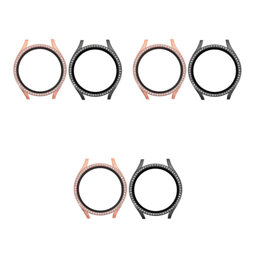 6Pcs Smartwatch Cover Durable Watch Screen Case Assorted Color