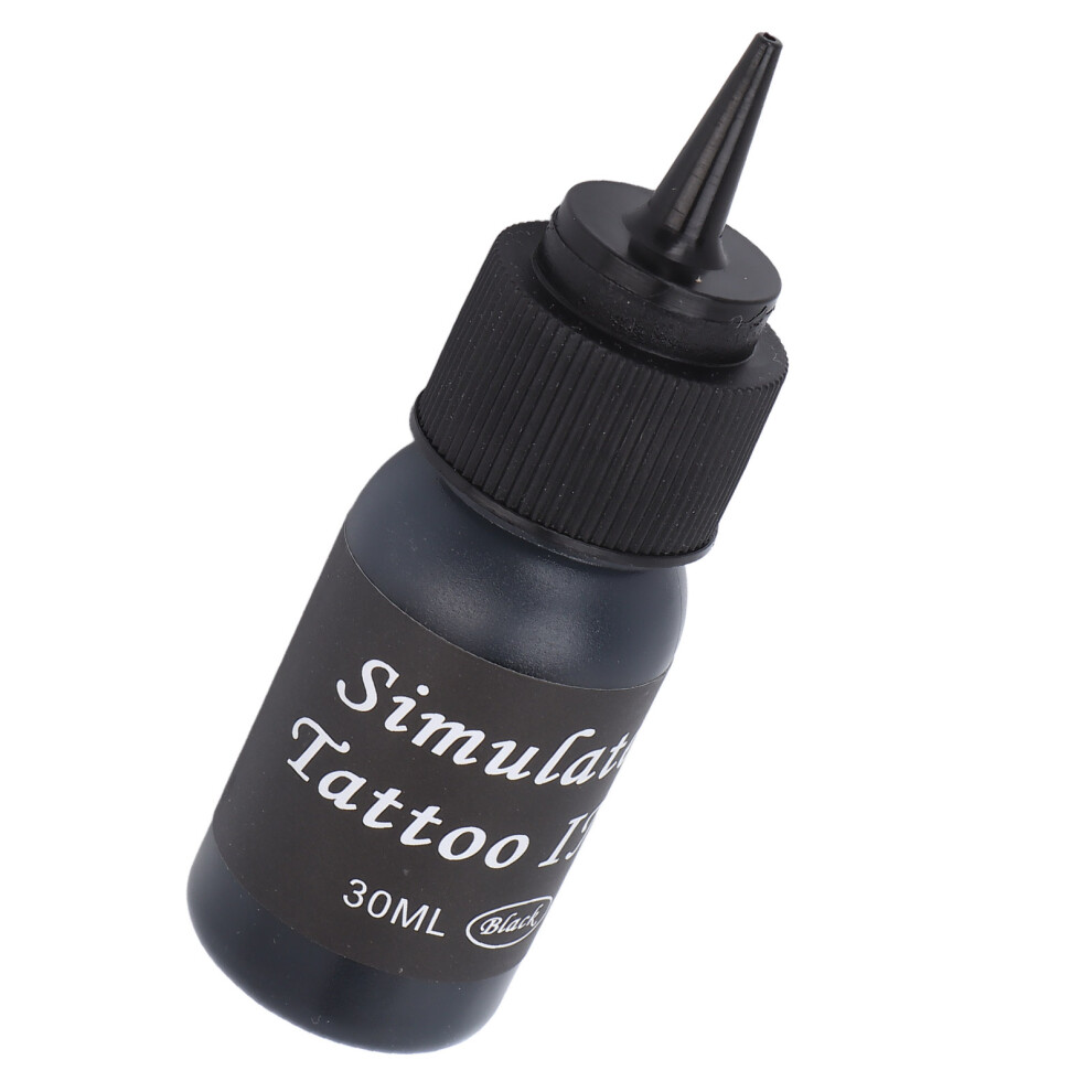 30ml Temporary Tattoo Ink - Long Lasting, Irritation Free for Men & Women