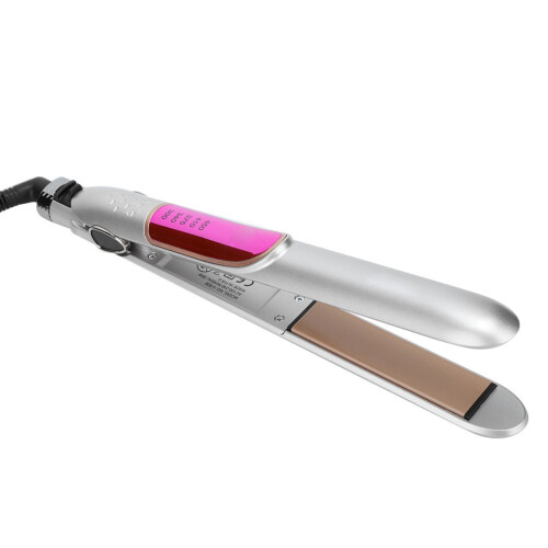 Stylish Flat Iron Fast Heating Smart Temperature Control With Swivel Cord And LED Display 2