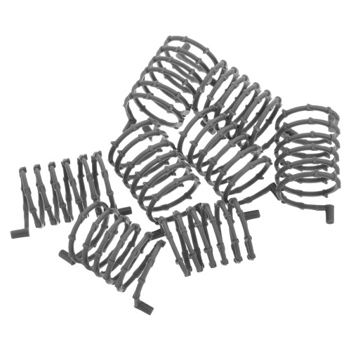 20Pcs Realistic Plastic Barbed Wire Fence for Miniature Battlefields