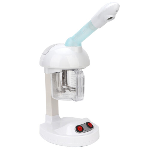 Facial Steamer for Deep Cleansing and Pore Opening, Portable Nano Ionic Face Steamer with Aromatherapy Diffuser, Adjustable Sprayer Angle for 2