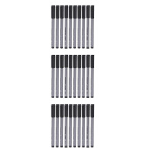 27Pcs Water-Based Grey Brush Pens with Vibrant Ink for Painting Use