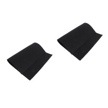 2Pcs Black Felt Calligraphy Pad Table Mat Protective Writing Surface
