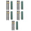 110Pcs Durable Fabric Markers Adjustable Design for Sewing Embroidery 1