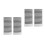 Waterproof Rubber Lash Glue Strips Assorted Colors for Home Use 1