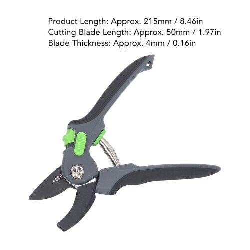 Ratchet Pruning Shears SK-5, 8.46in, 50mm Blade 1