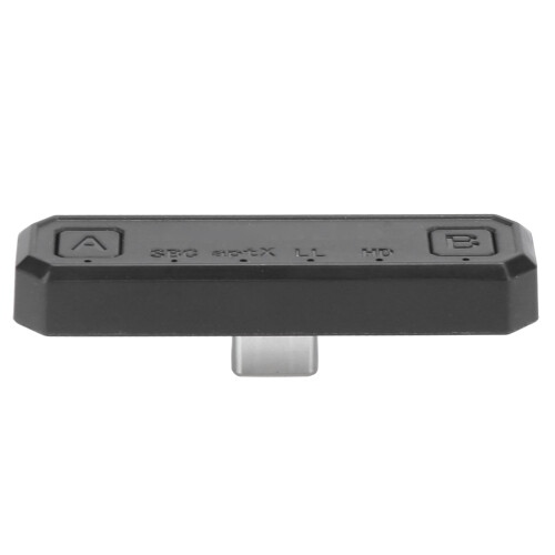 Low Latency Bluetooth Audio Dongle for PS5, USB C to A Wireless Adapter with Bluetooth5.0for PS4Switch PC, Compact Transmitter Supporting Fast 1