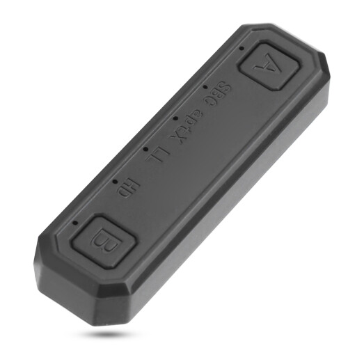 Low Latency Bluetooth Audio Dongle for PS5, USB C to A Wireless Adapter with Bluetooth5.0for PS4Switch PC, Compact Transmitter Supporting Fast 2