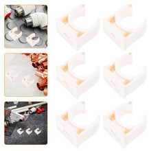 Pipeline Fixation Tube Support Clamps Pvc 200pcs