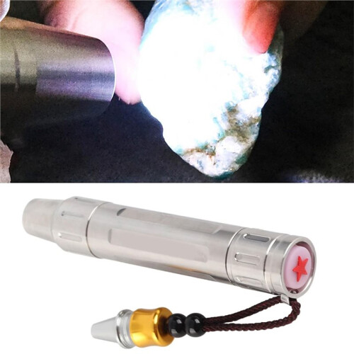 Gemstone Identification Flashlight, Portable Jade Tester Torch,  LED Light for Jewelry Appraisal White Light 2