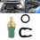 Engine Cooling System Sensor Water Coolant Temperature Sender Unit Replacement For Audi Volkswagen Vehicles4-Pin Electrical Connector 6