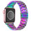 Λουράκι Apple Watch από ανοξείδωτο ατσάλι συμβατό με όλες τις σειρές (SE, 1-7) και μεγέθη 5