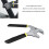 8 Inch Adjustable Steel Wrench Multi-Function Open Spanner with Serrated Jaws 3