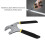 8 Inch Adjustable Steel Wrench Multi-Function Open Spanner with Serrated Jaws 4