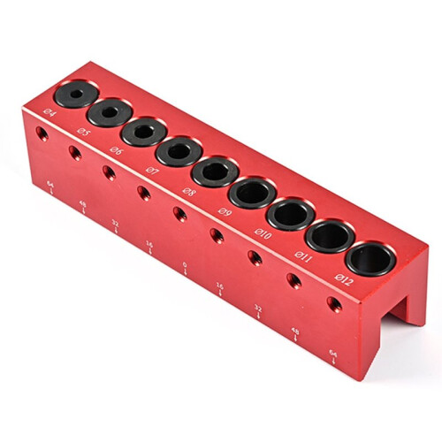 Portable Woodworking Clamp, Vertical Hole Drill Guide, Self-Centering Locator, Hole Drill. 2