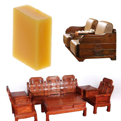 Ξύλο Seasoning Beeswax Παραδοσιακό γυαλιστικό κεριού μέλισσας για ξύλινα έπιπλα Φυσικό 2