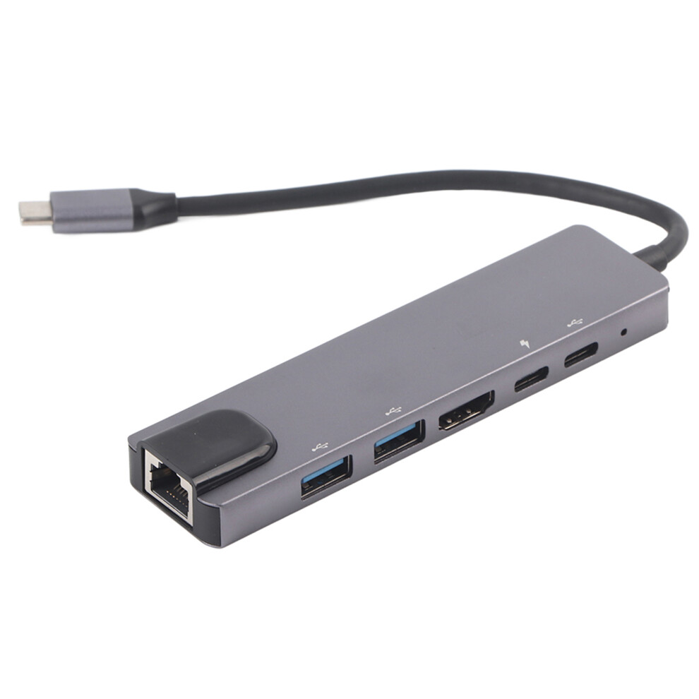 Maximize Your Device Potential With Our Multiport Adapter, Aluminum Alloy Design Ensures Durability And Heat Dissipation, Offers4k Display, Fast 9479868325982