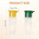 Lemon Squeezer Manual Citrus Juicer with Lid and Filter 6