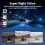 4CH 1080p Front & Rear Dash Cam System, Wireless Rechargeable, App Control, Night Vision, Adjustable Lenses 6