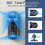 Rechargeable 4-Channel Dash Cam with 4 Lenses 1080p 6