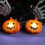 Halloween Indoor Pumpkin Night Lamp LED Tea Light 1 Pack 2