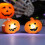 Halloween Indoor Pumpkin Night Lamp LED Tea Light 1 Pack 3