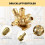 Compressed Air Distributor Wall Socket, Compressed Air Distributor, Brass,5 Compressed Air Coupling 3