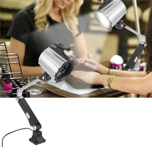 LED Long Arm Adjustable Multipurpose Worklight with Screw Fixation for Lathe CNC Milling Machine 7W 24V 1