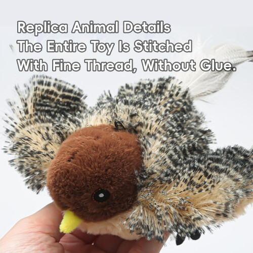 Chirp Paws Flapping Bird Toy for Cats – Rechargeable 1