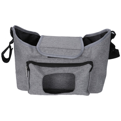 Τσάντα πάνας μωρού, καρότσι Caddy, Universal Fit, μονωμένες θήκες ποτηριών, θήκη μαντηλιών 1