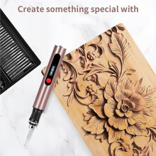 USB Rechargeable Engraving Pen, Rotary Tool Kit for DIY Crafts, Jewelry, Model Making -